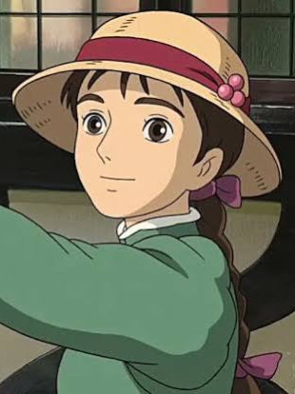 Official Studio Ghibli Park Sophie Straw Hat + Free Cosplay Dress Set - Size XS